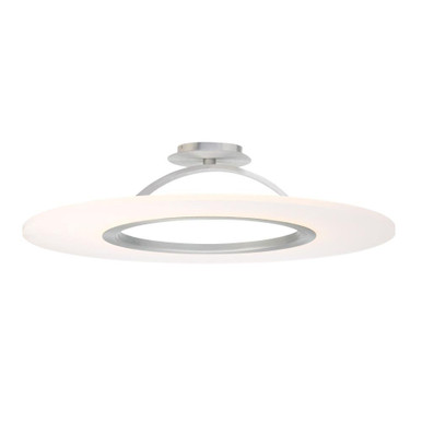 Elektron 20W 1 LED 20 Inch Wide Flush Mount by dweLED - FM-21720