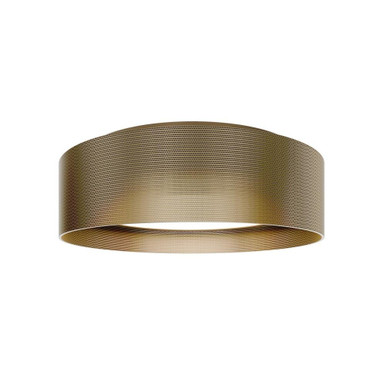Grille 34W 1 4CCT LED Flush Mount 4.63 Inch Tall and 18 Inch Wide by dweLED - FM-57518
