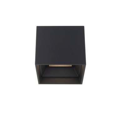 Downtown 12W 1 LED Flush Mount 5 Inch Tall and 5 Inch Wide by dweLED - FM-W47206