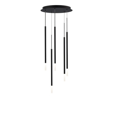 Viggo 20W 5 LED Light Mini Pendant 32 Inch Tall by Dweled - PD-69405L2