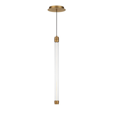Jedi 9W 22 LED Pendant 22 Inch Tall and 1.5 Inch Wide by dweLED - PD-51322