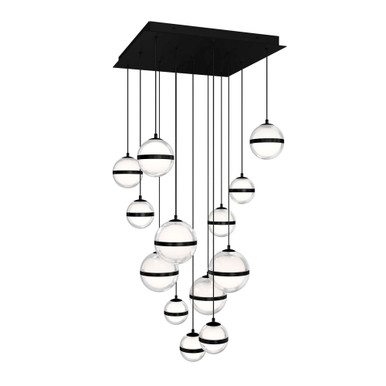 Cyllindra 128W 13 4CCT LED Pendant 6.38 Inch and 21 Inch Length by dweLED - PD-77513S
