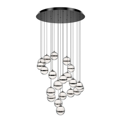Cyllindra 196W 21 4CCT LED Pendant 6.38 Inch and 5.88 Inch Wide by dweLED - PD-77521R