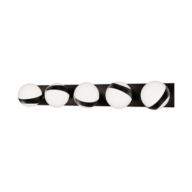 Tripoli 22W 5 4CCT LED Bath Vanity 4.5 Inch Tall and 7 Inch Wide by dweLED - WS-87533