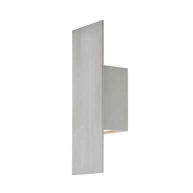 Icon 11W 2 LED Light Outdoor Wall Mount 14 Inch Tall by dweLED - WS-W54614