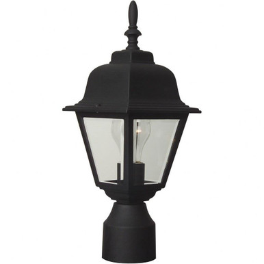 One Outdoor Small Post Light 6 inches by 16 inches high by Craftmade - Z175