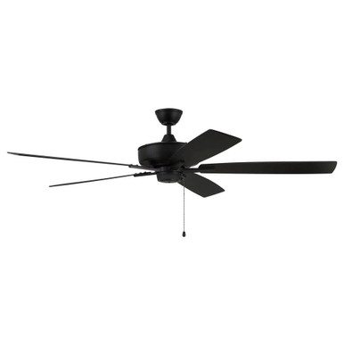 Super Pro 60 Inches 5 Blade Ceiling Fan by Craftmade - S60FB5-60FBGW