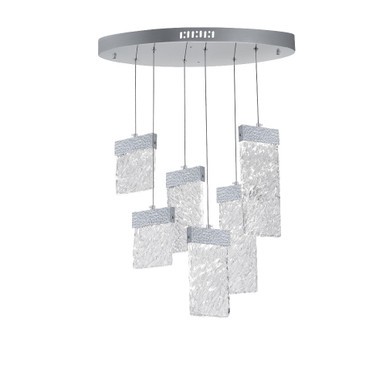 Carolina LED Light Mini Chandelier by CWI - 1090P24