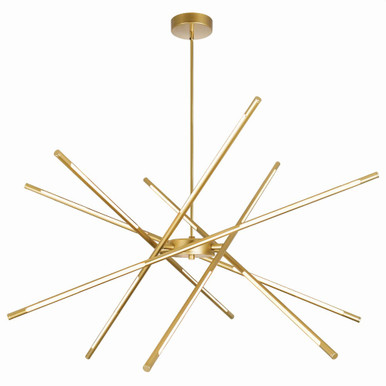 Oskil 6 LED Light Oversized Chandelier by CWI - 1375P43-6-101
