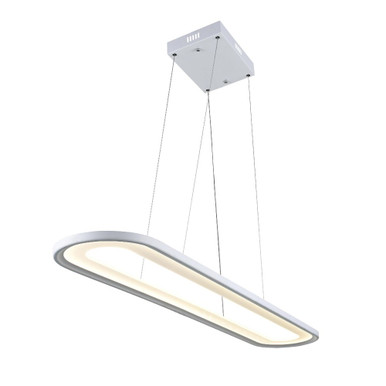 Capel LED Light Oval Chandelier by CWI 7111P27-11027 - 7111P27-11027