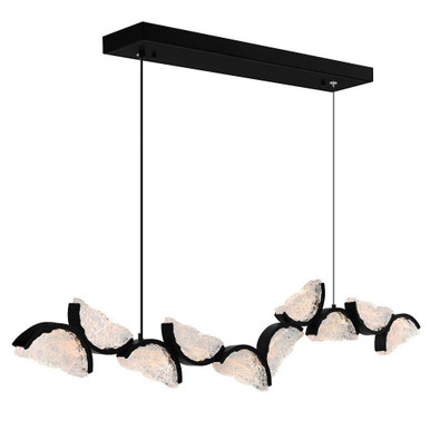 Moon 45W LED Chandelier 17 Inch Tall and 70 Inch Wide by CWI - 1715P70-10