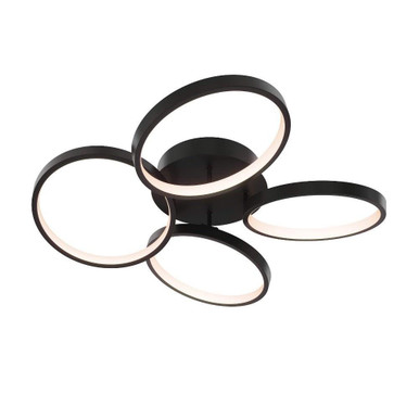 Hover 42W 1 LED 23.5 Inch Wide Flush Mount by DALS - CCFM-CC