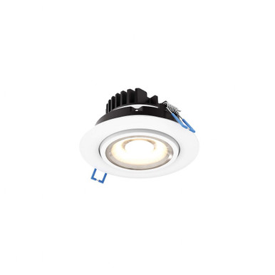 11W 1 LED Round Recessed Gimbal Light 5.1 Inches Wide by DALS  - GMB4-3K