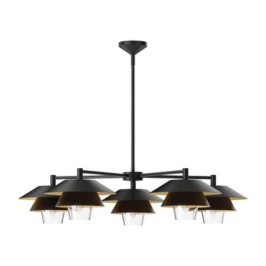 Tetsu 5 Light Oversized Chandelier by Alora - CH475138