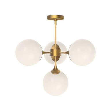 Nouveau 4 Light Medium Chandelier by Alora - CH505426