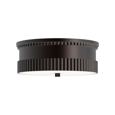 Rue 3 Light 14.25 Inch Wide Flush Mount by Alora - FM416114