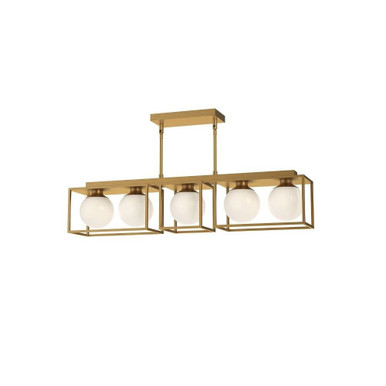 Amelia 5 Light Small Pendant by Alora - LP519535