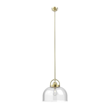 Lancaster 1 Light Medium Pendant 14 Inch Tall by Alora - PD361101