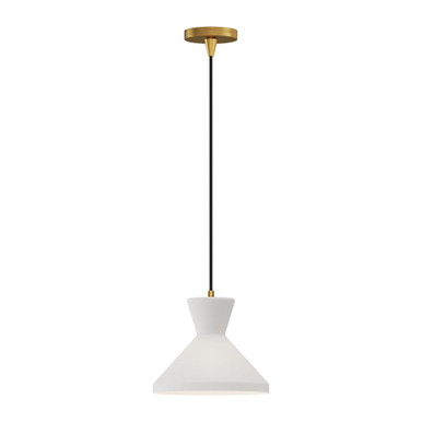 Betty 1 Light Small Pendant 10.25 Inch Wide by Alora - PD473710