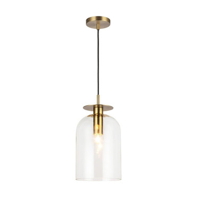 Sylvia 1 Light Pendant 15.13 Inch Tall and 8 Inch Wide by Alora - PD515408