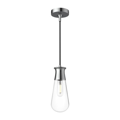 Marcel 1 Light Mini Pendant 11.25 Inch Tall by Alora - PD464001