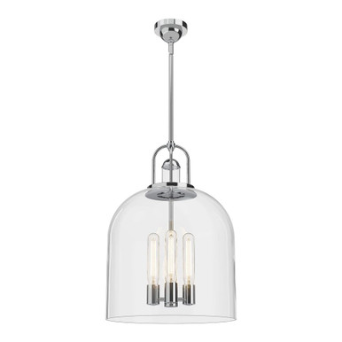 Lancaster 4 Light Medium Pendant 22.63 Inch Tall by Alora - PD461104