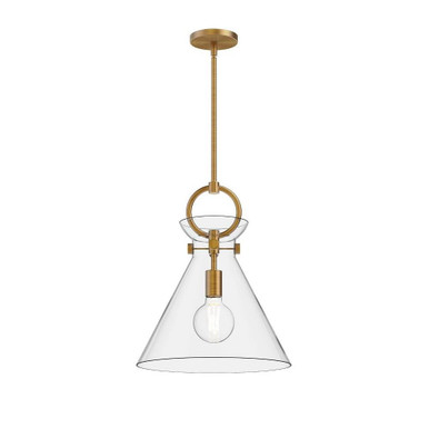 Emerson 1 Light Medium Pendant 17 Inch Tall by Alora - PD412514