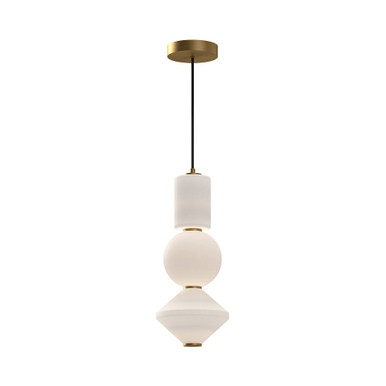 Bijou 20W LED Small Pendant 19.38 Inch Tall by Alora - PD530341