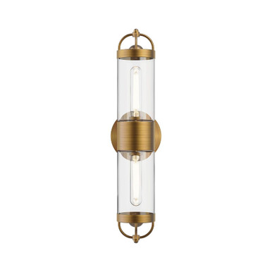 Lancaster 2 Light Vanity Light by Alora - WV461102