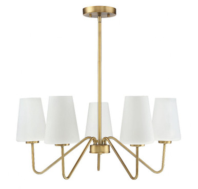 5 Light Medium Chandelier by Meridian M10060 - M10060