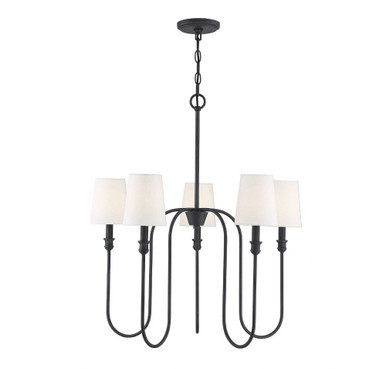 5 Light Large Chandelier by Meridian M10077 - M10077