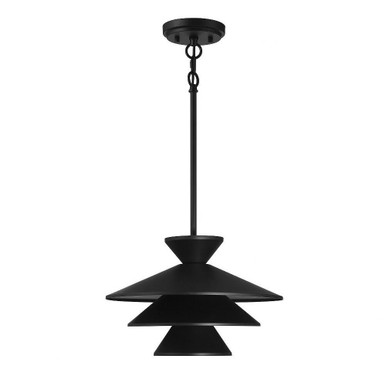 1 Light Contemporary Medium Pendant by Meridian - M70096