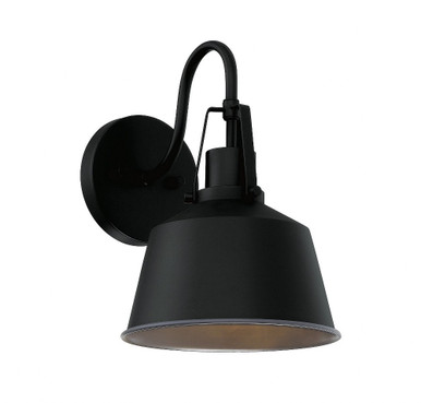 1 Light Outdoor Wall Lantern 11.63 Inch Tall by Meridian - M50049