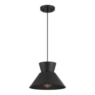 1 Light Medium Pendant 7.75 Inch Tall by Meridian - M7049