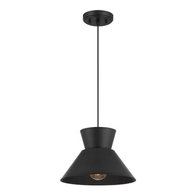 1 Light Medium Pendant 7.75 Inch Tall by Meridian - M7049