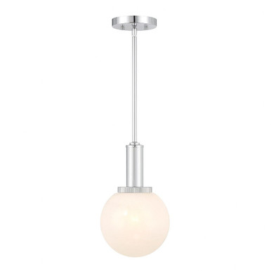 1 Light Small Pendant 13.25 Inch Tall by Meridian - M7050