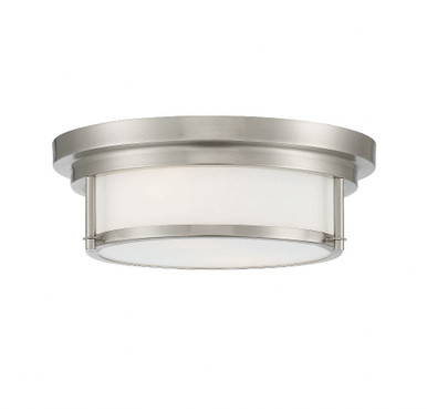 2 Light 13 Inch Wide Flush Mount by Meridian M60062 - M60062