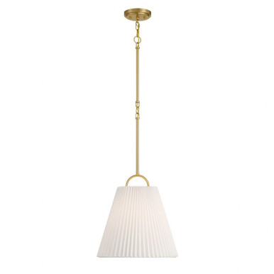 1 Light Medium Pendant 36 Inch Tall by Meridian - M7045