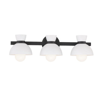3 Light Vanity Light 24.5 Inch Wide by Meridian - M80075