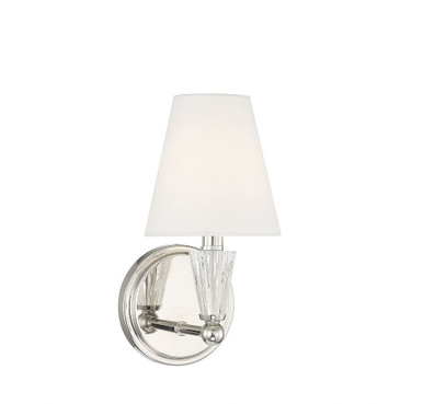 1 Light Wall Sconce 11.5 Inch Tall by Meridian - M90102