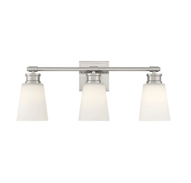 3 Light Contemporary Vanity Light 23 Inch Wide by Meridian - M80055