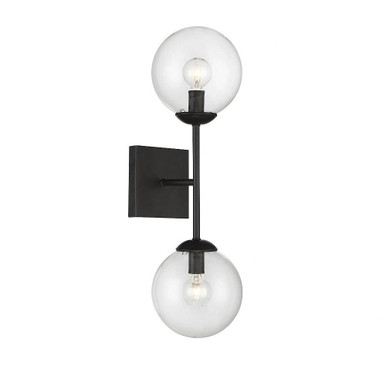2 Light Wall Sconce 20 Inch Tall by Meridian - M90001