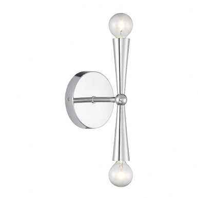 2 Light Wall Sconce 10 Inch Tall by Meridian - M90110