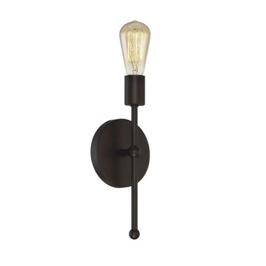 1 Light Wall Sconce 12 Inch Tall by Meridian - M90005