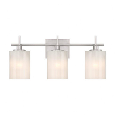 3 Light Vanity Light 22 Inch Wide by Meridian - M80084