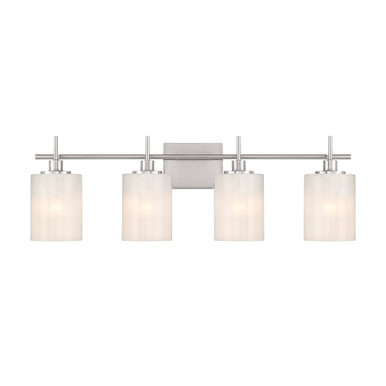 4 Light Vanity Light 30.75 Inch Wide by Meridian - M80085