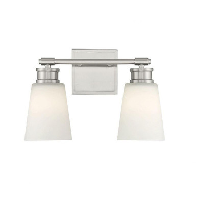 2 Light Vanity Light 14 Inch Wide by Meridian - M80054