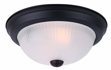 2 Light 11 Inch Wide Flush Mount by Canarm Inc - IFM211MBK