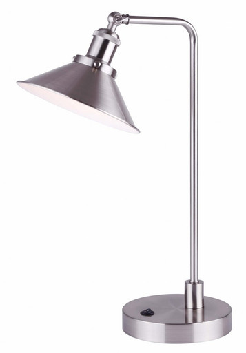 Tally 1 Light Table Lamp In Modern Style 20.5 x 12.5 Inches by Canarm Inc - ITL1017A21BKG