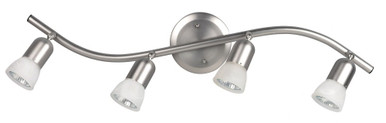 James 4 Light Track Light 7.13 In Tall and 26.5 In Wide by Canarm Inc - IT356A04BPT10